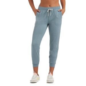 Vuori large long performance joggers in shade heather